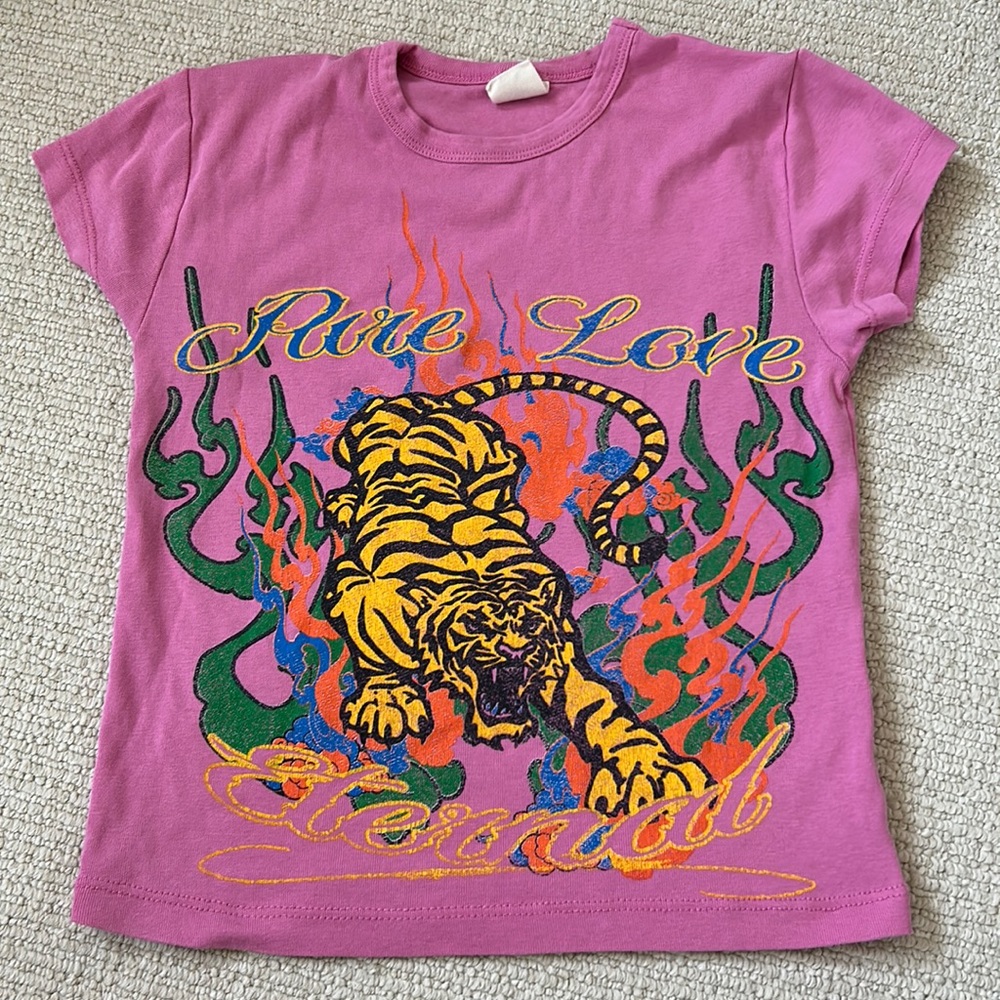 Urban Pure love tiger baby tee